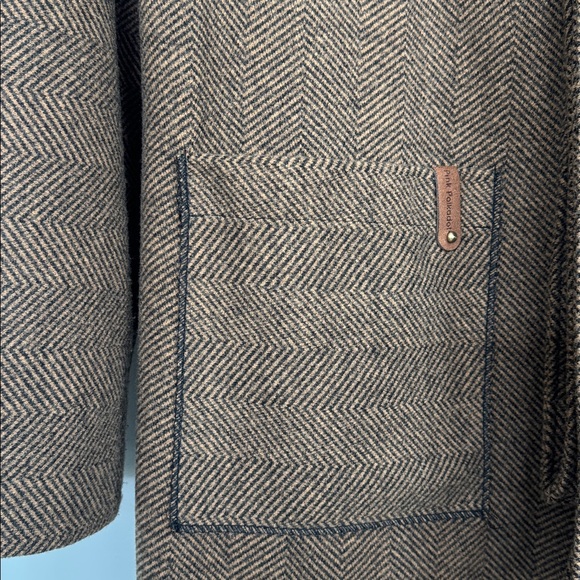 Brown Knit Cardigan with Belt - Picture 5 of 5